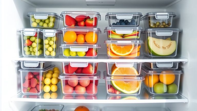 top refrigerator fruit containers