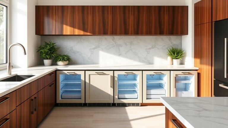 top refrigerator garage options