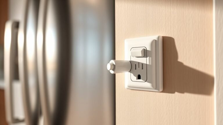 top refrigerator gfci outlets