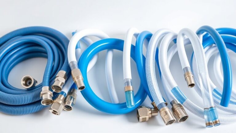 top refrigerator ice maker hoses