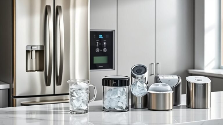 top refrigerator ice makers