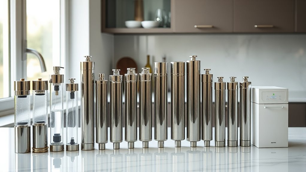 top refrigerator inline filters