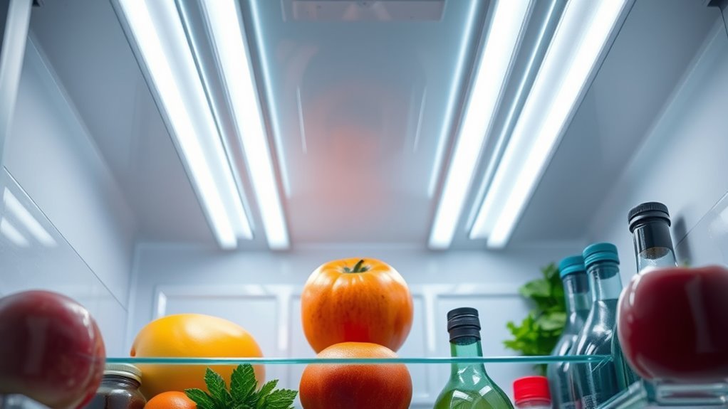 top refrigerator led lighting