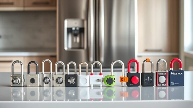 top refrigerator locks list