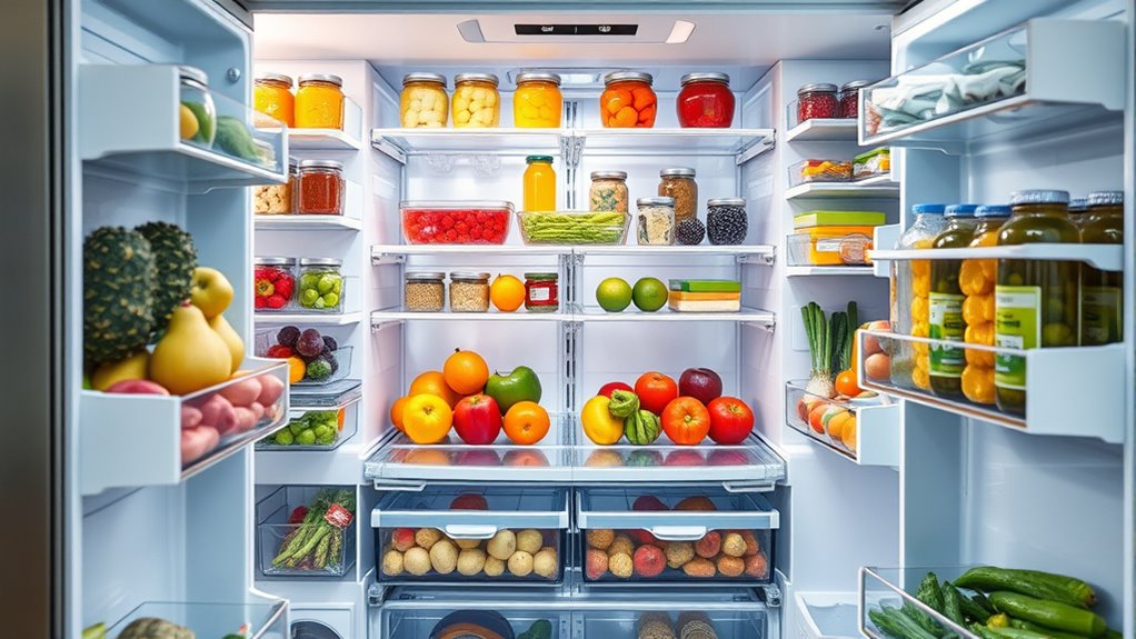 top refrigerator organization ideas