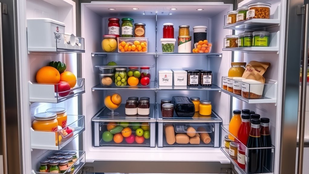 top refrigerator organization ideas