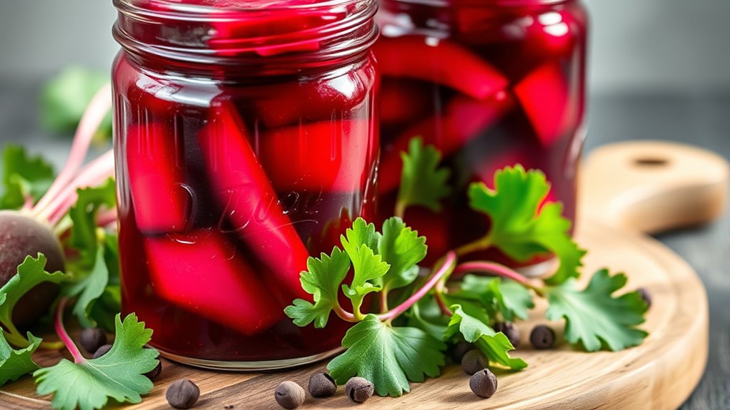 top refrigerator pickled beets
