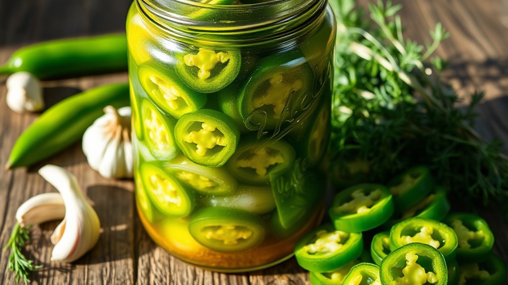 top refrigerator pickled jalapenos