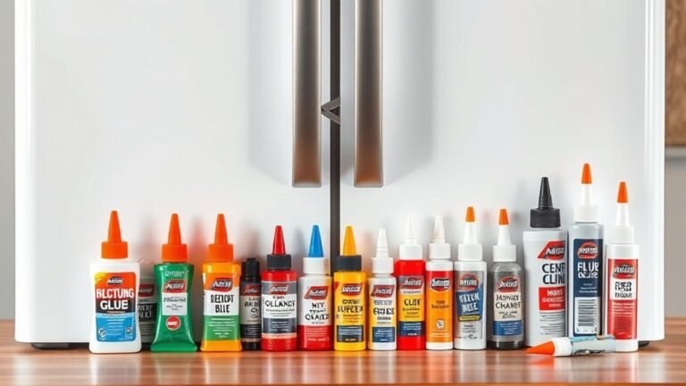 top refrigerator plastic glues
