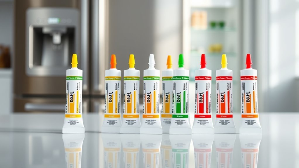 top refrigerator silicone sealants