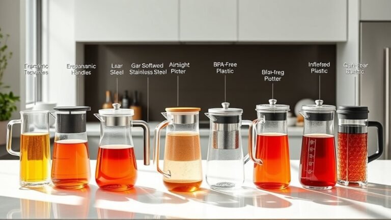 top refrigerator tea pitchers