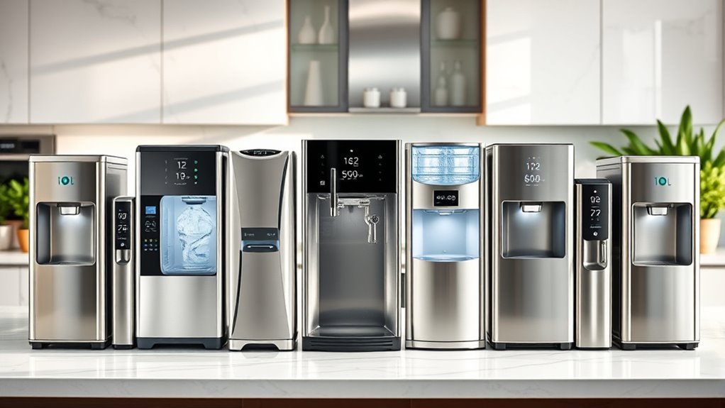 top refrigerator water dispensers
