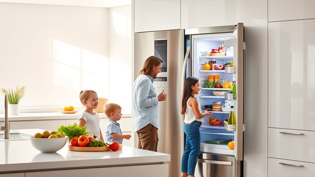 top refrigerators for families