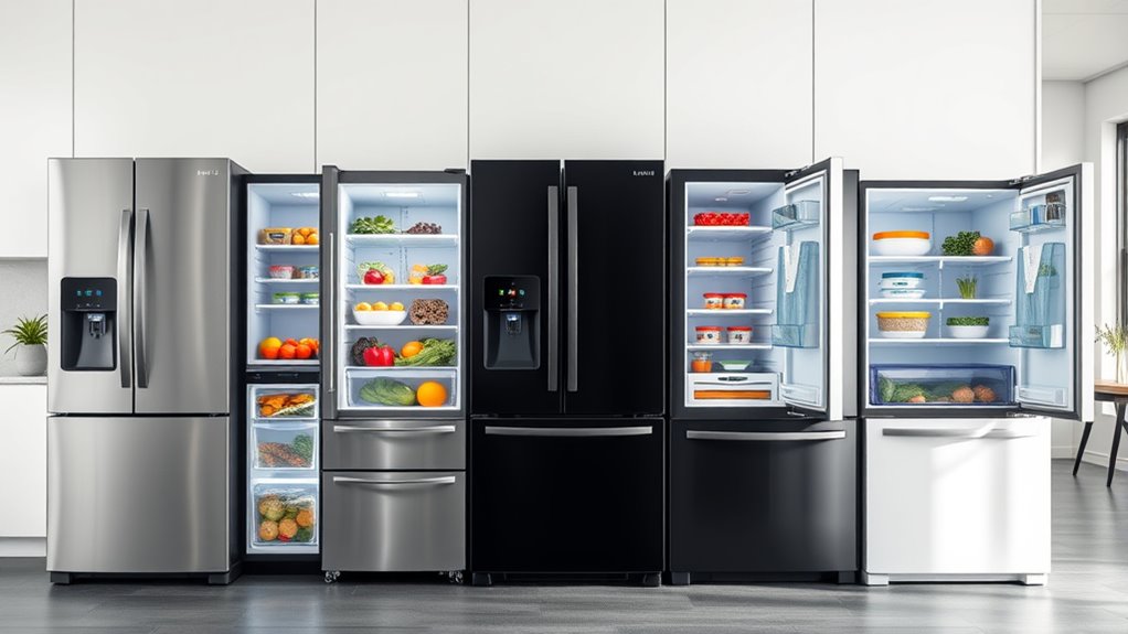 top refrigerators for families