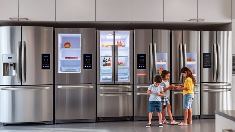 top refrigerators for families