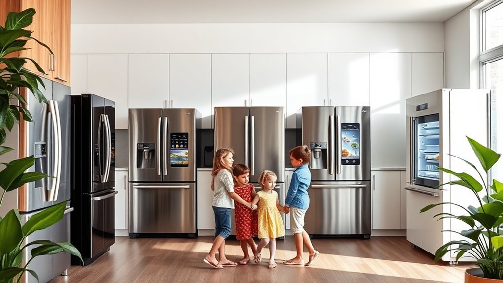 top refrigerators for large families