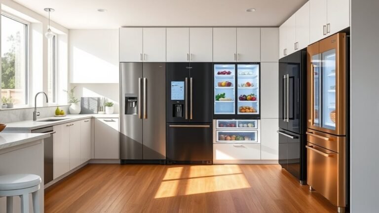 top refrigerators for open kitchens