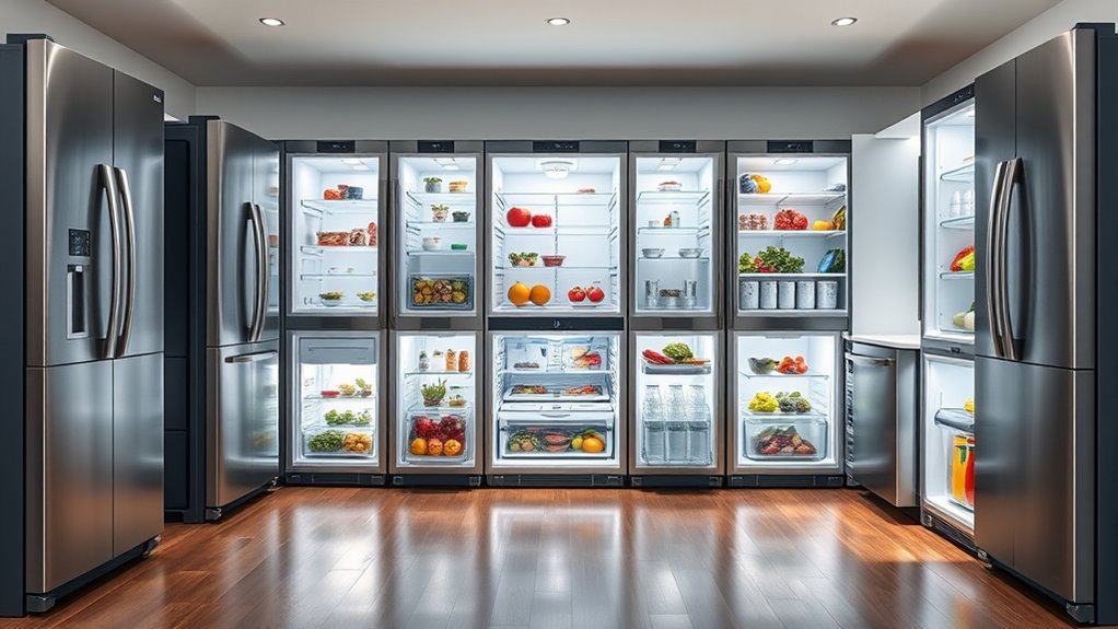 top refrigerators for space