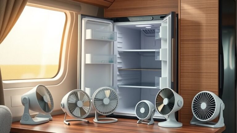 top rv refrigerator cooling fans