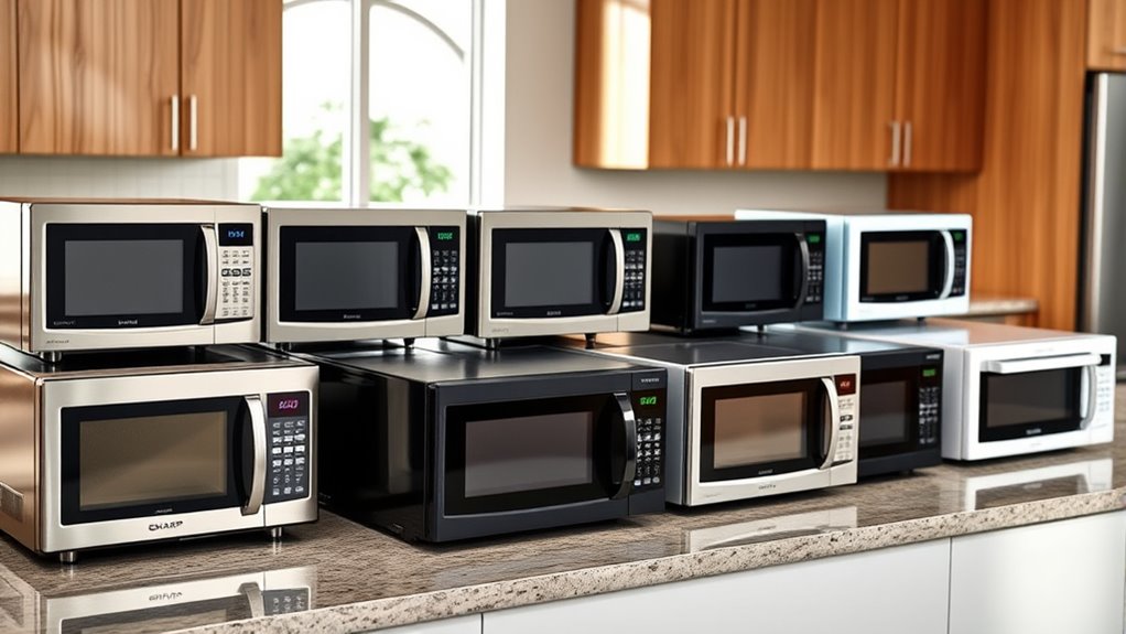 top sharp microwave picks