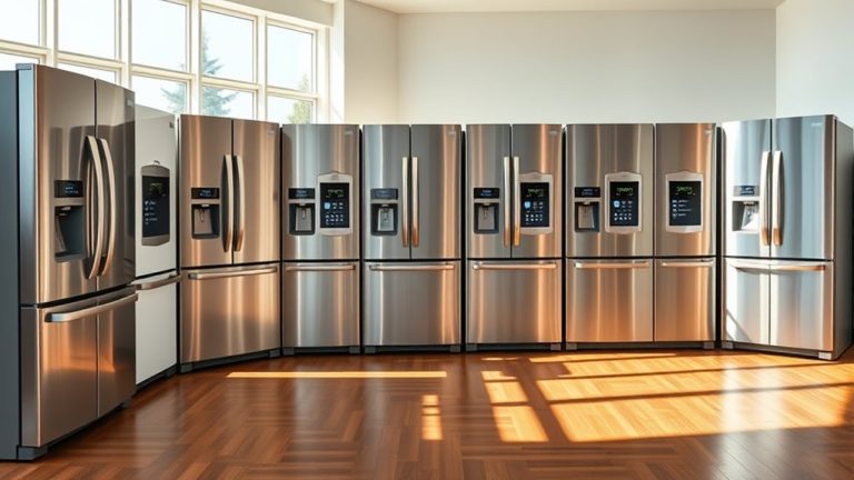 top side by side fridge picks