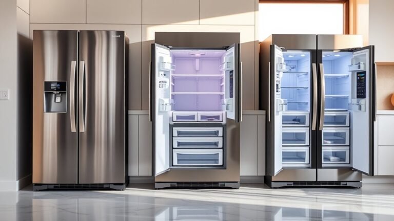 top side by side refrigerator brands