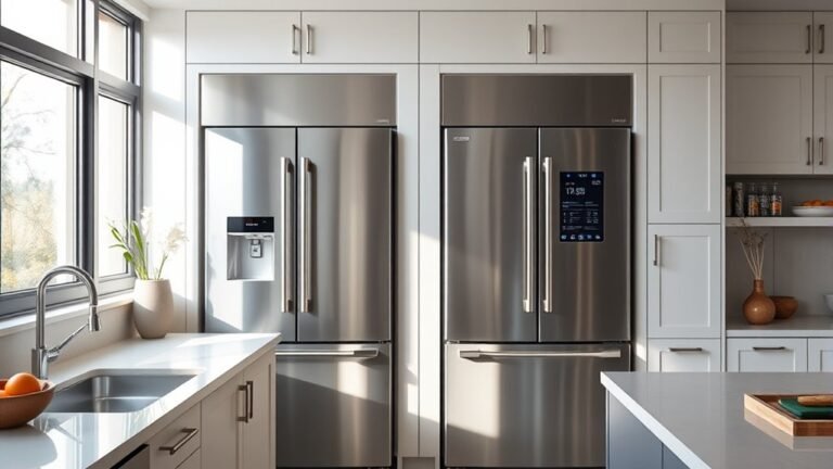 top side by side refrigerators