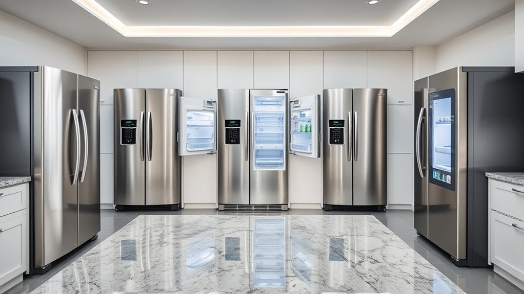 top sided convertible refrigerators