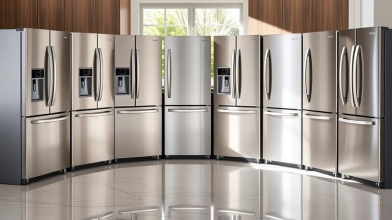 top single door freezers