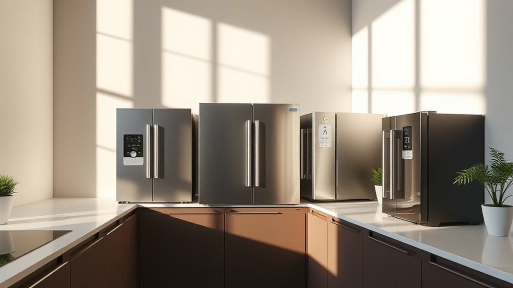 top small kitchen eco fridges