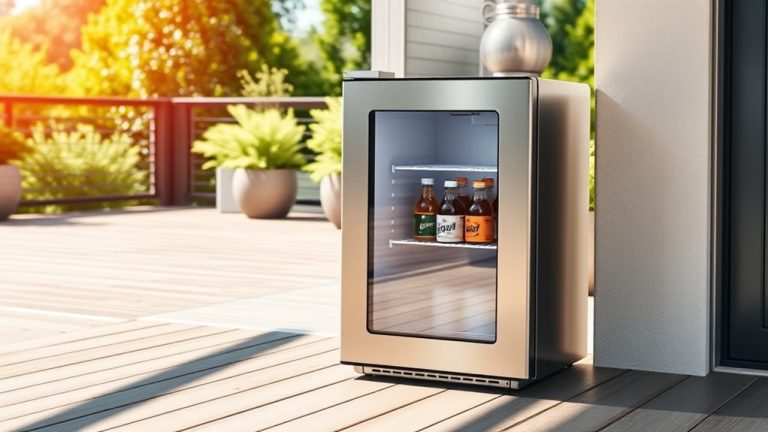 top small outdoor refrigerators