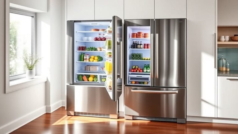 top space efficient fridges