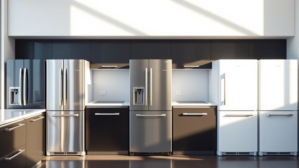 top space saving dual refrigerators