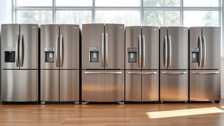 top space saving fridges