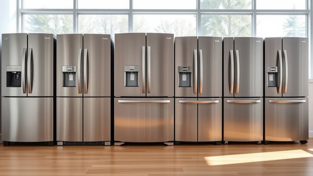 top space saving fridges