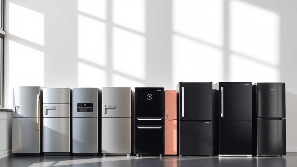 top space saving fridges