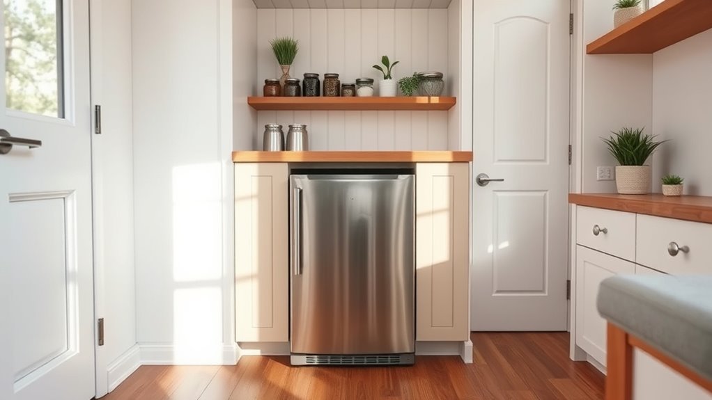 top space saving tiny fridges