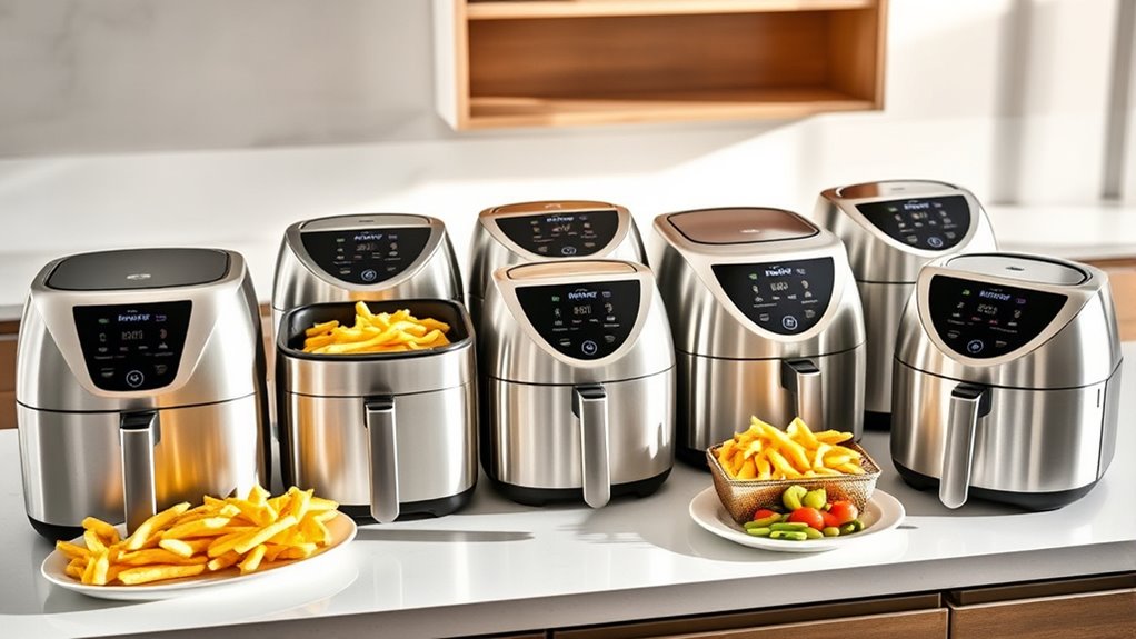 top stainless steel air fryers