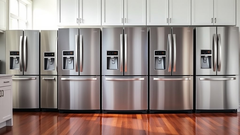 top standard depth fridge picks