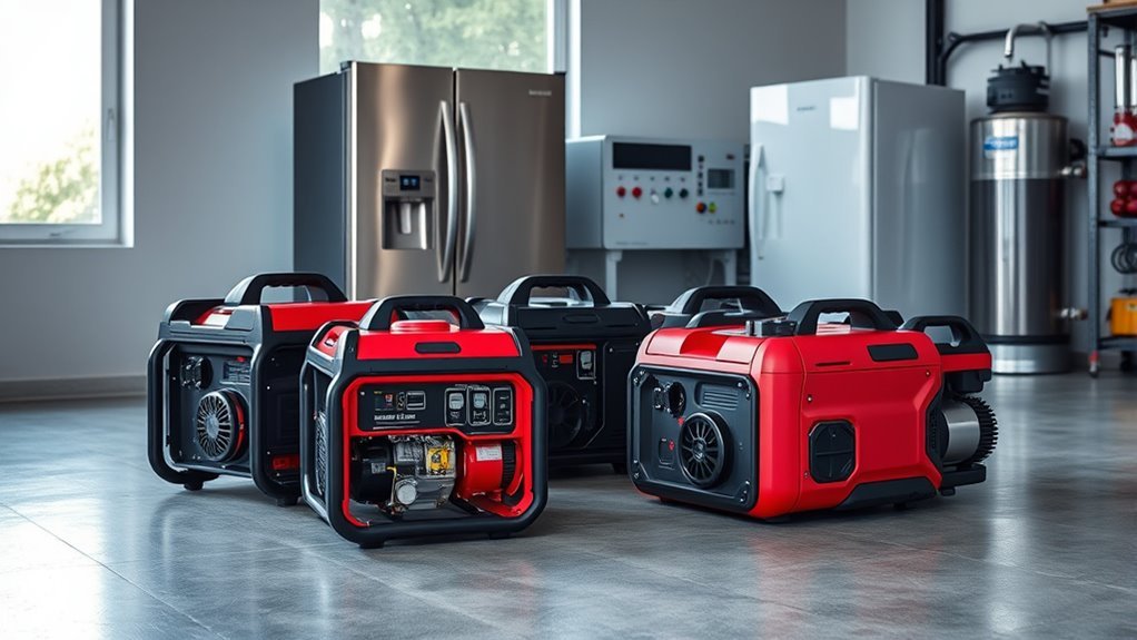 top sump and fridge generators