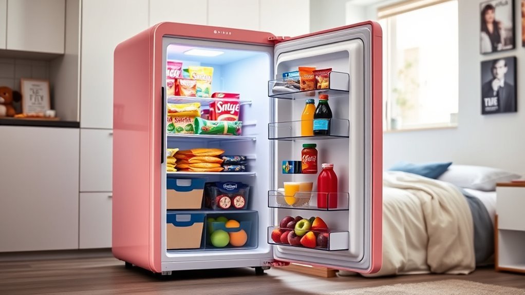 top teen snack refrigerators