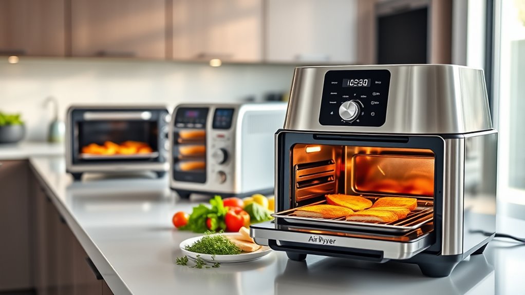 top toaster oven air fryer combos