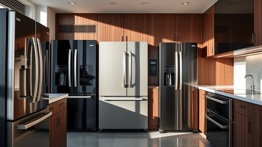 top trendy kitchen fridge options