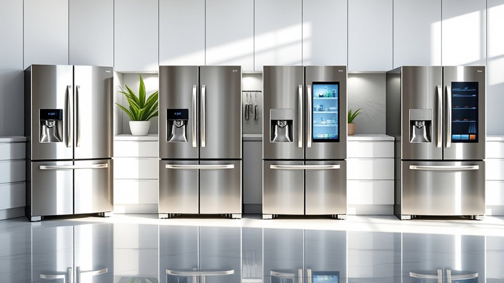 top twin door refrigerators