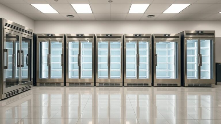 top two door commercial refrigerators