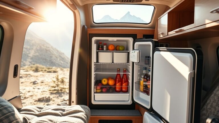 top van fridge options