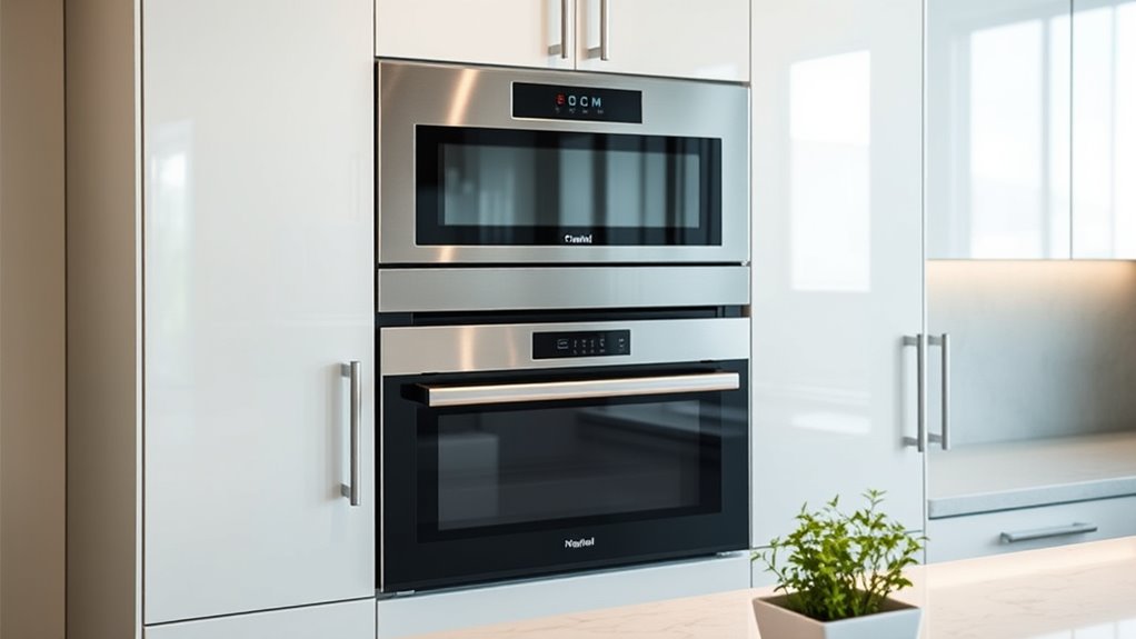top wall oven microwaves
