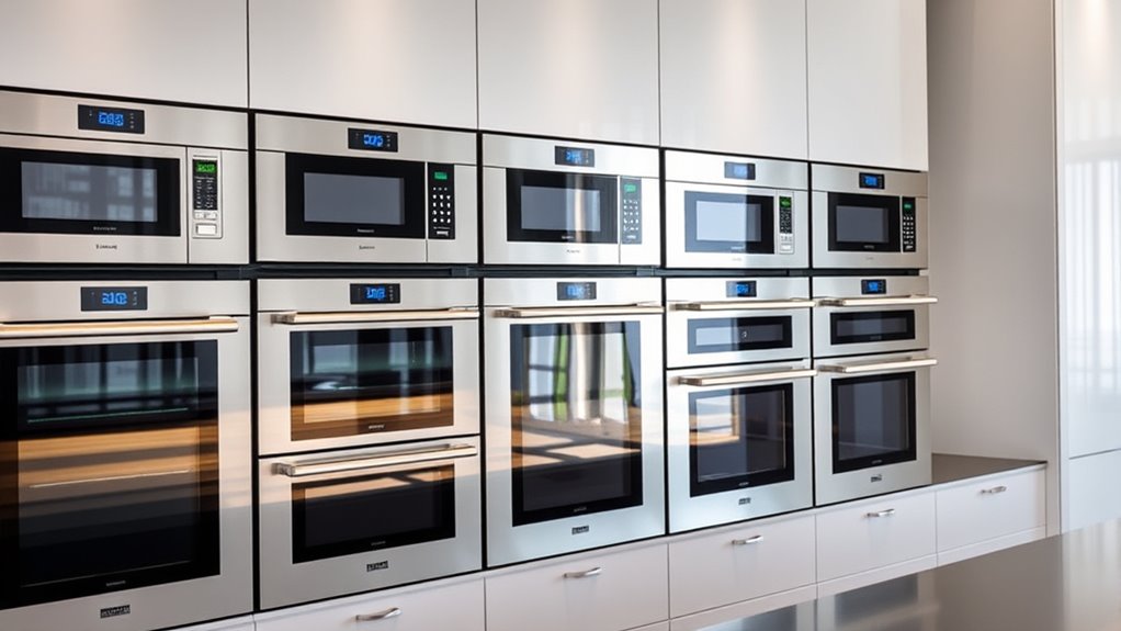 top wall oven microwaves