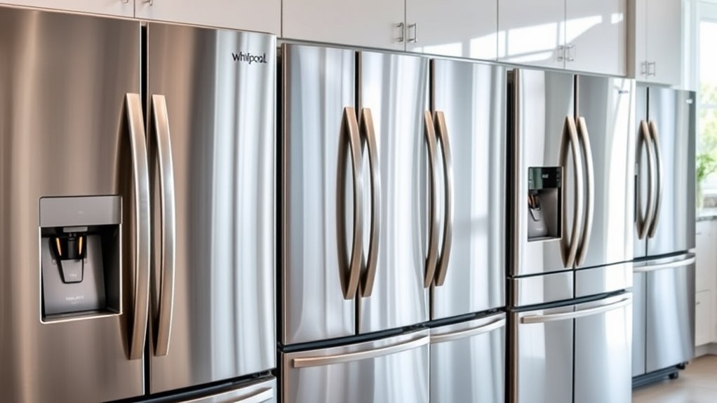 top whirlpool ice maker refrigerators