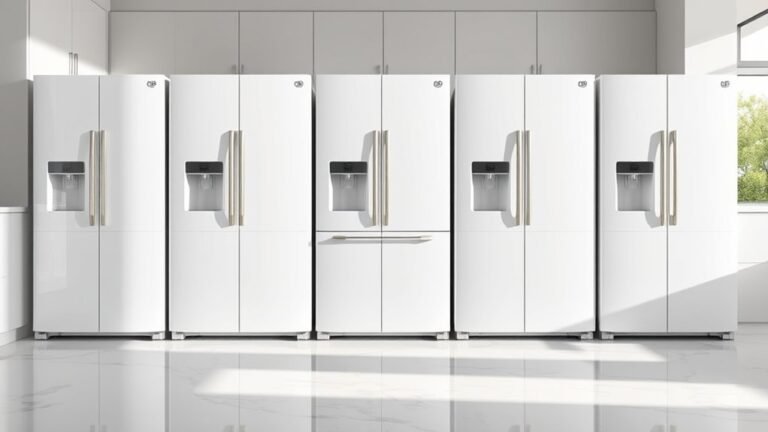 top white french door refrigerators